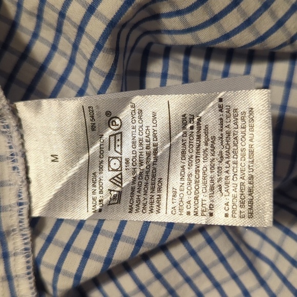 NWT Old Navy Women's Long Sleeve Checkered Collared Shirt Medium - Picture 12 of 13